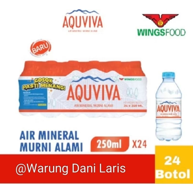 

Aquviva Botol 250ml 1Dus 24x250ml