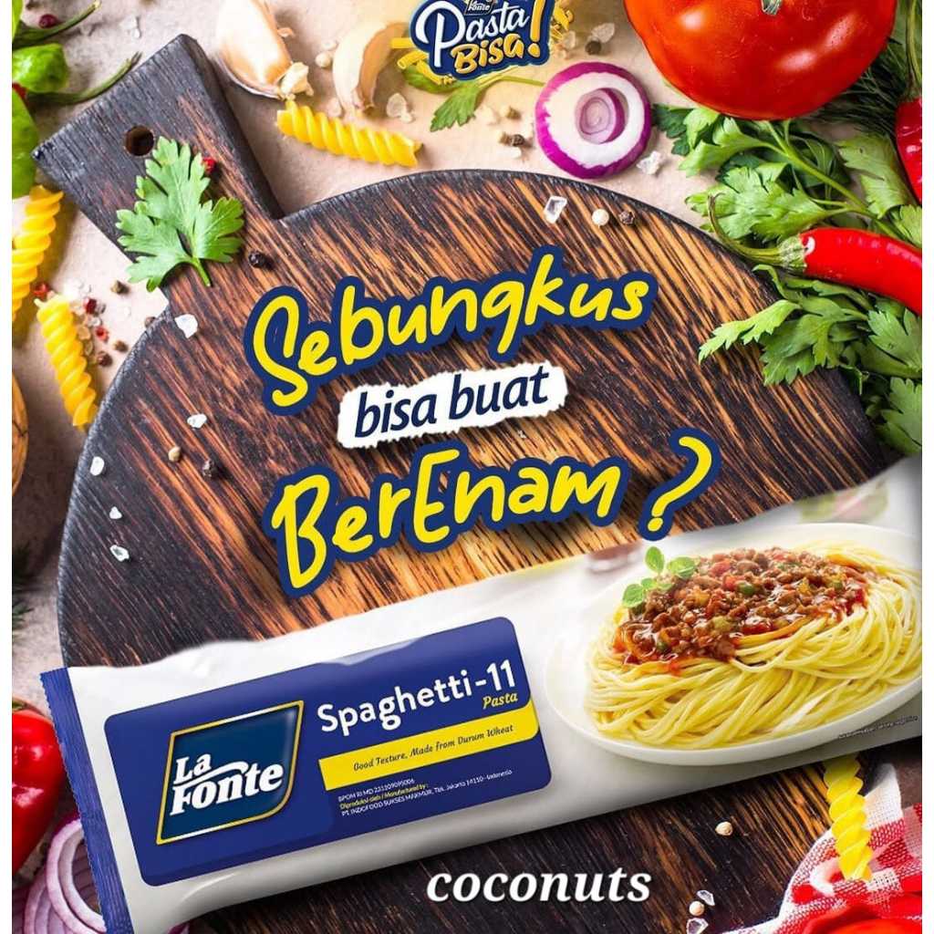 

LAFONTE / La Fonte Spaghetti Pasta 450gr