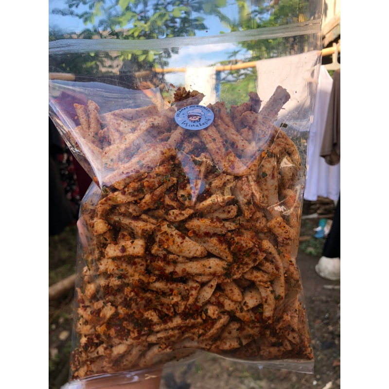

Karin’s Snacks Basreng pedas daun jeruk 500g