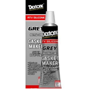 Lem DEXTONE Grey Silicone RTV Gasket Maker Neutral Cure Super HighTemp 25gr / Lem Silicone Gasket Ma