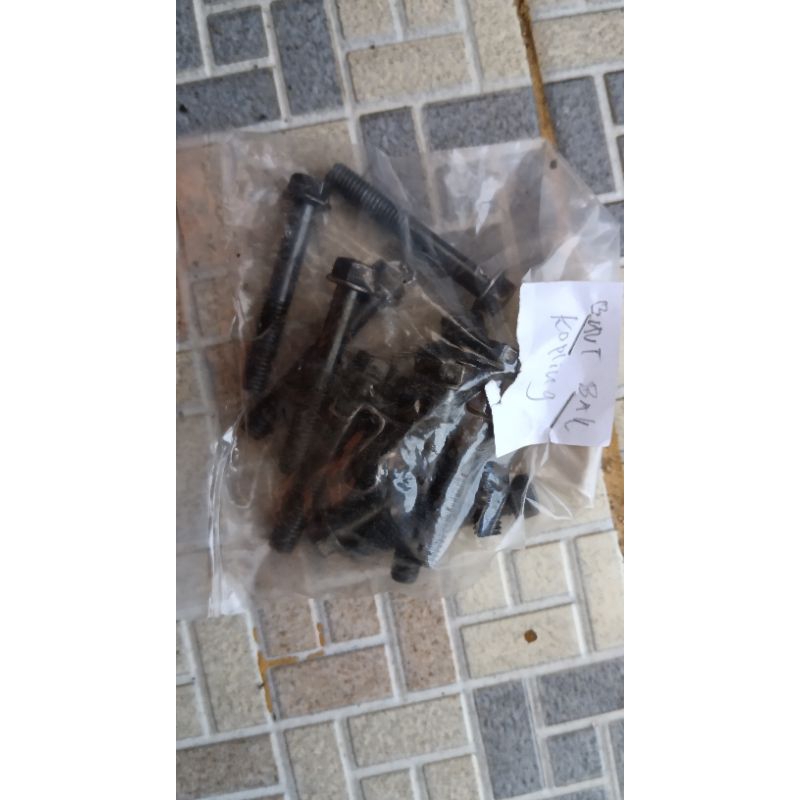 Baut bak kopling supra x 125 hekm in, supra x 125 fi, blade 125 fi ori copotan