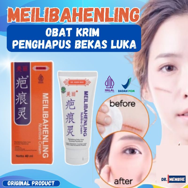 Penghilang Bekas Luka Goresan Terbakar Keloid Bekas Jerawat Paling Ampuh Original Meilibahenling Cre