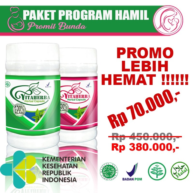 Obat Herbal Paket Promil untuk Suami dan Istri Penyubur Sperma Pria dan Penyubur Kandungan Wanita