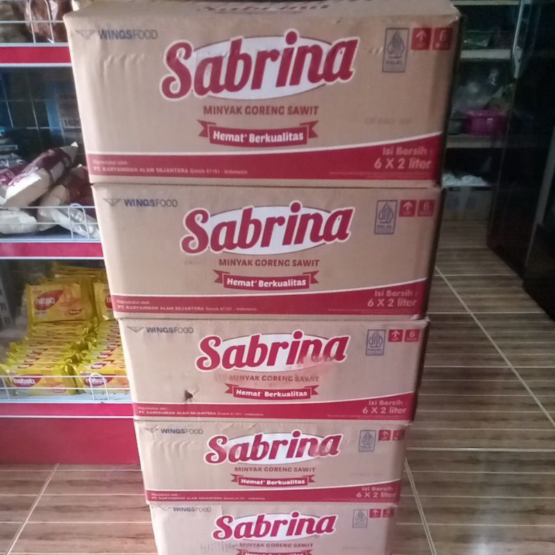 

Minyak Goreng Sabrina/Karton Murah