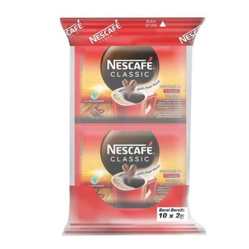 

Nescafe Classic 10 sachet x 2g