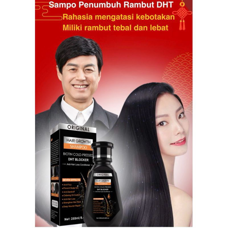 SHAMPOO DHT ANTI RONTOK DAN PENUMBUH RAMBUT