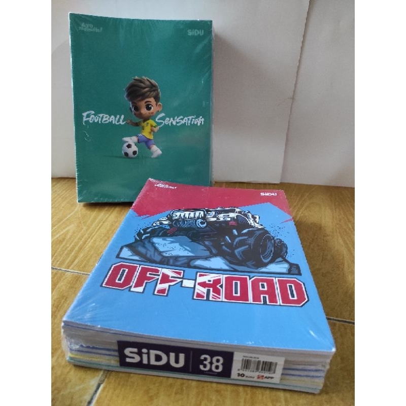 

buku tulis SIDU sinar dunia 38lembar random