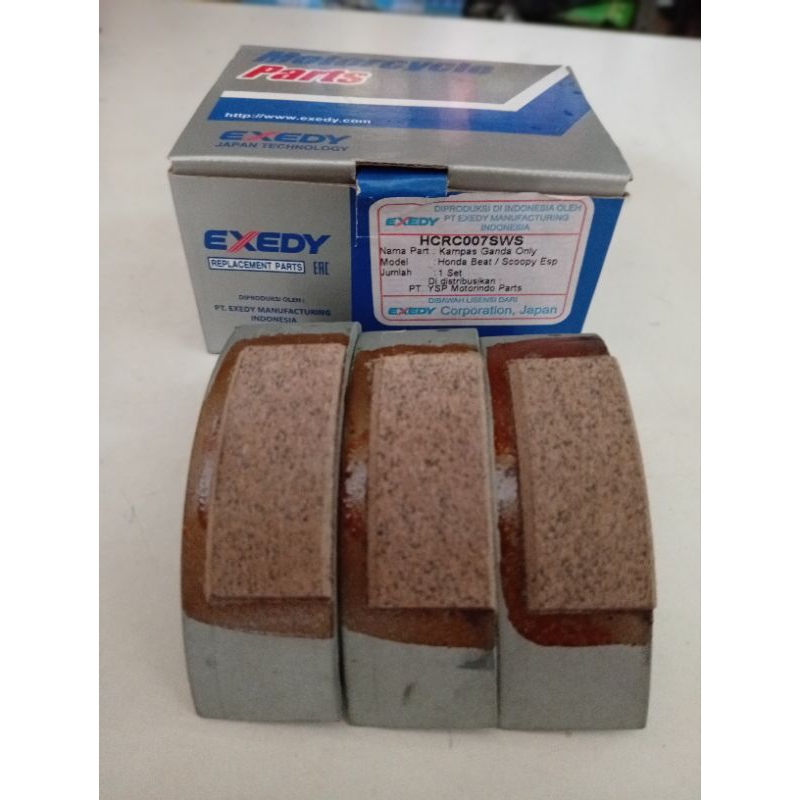 Exedy Kampas Ganda Kampas Otomatis Scoopy Esp, Beat Deluxe, Beat Street (2020-2024) Exedy