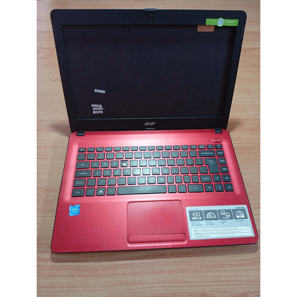 Casing Laptop Acer Z1402 Merah