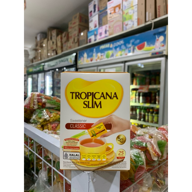 

Tropicana Slim sweetener 25sachet