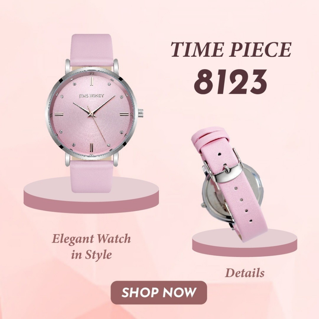JIMS HONEY Jam 8123 jam tangan wanita fashion cewek kekinian elegan