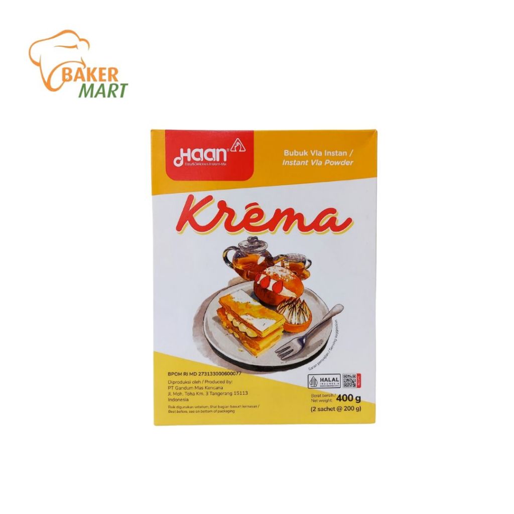 

Haan Krema Vla Instant 400Gr