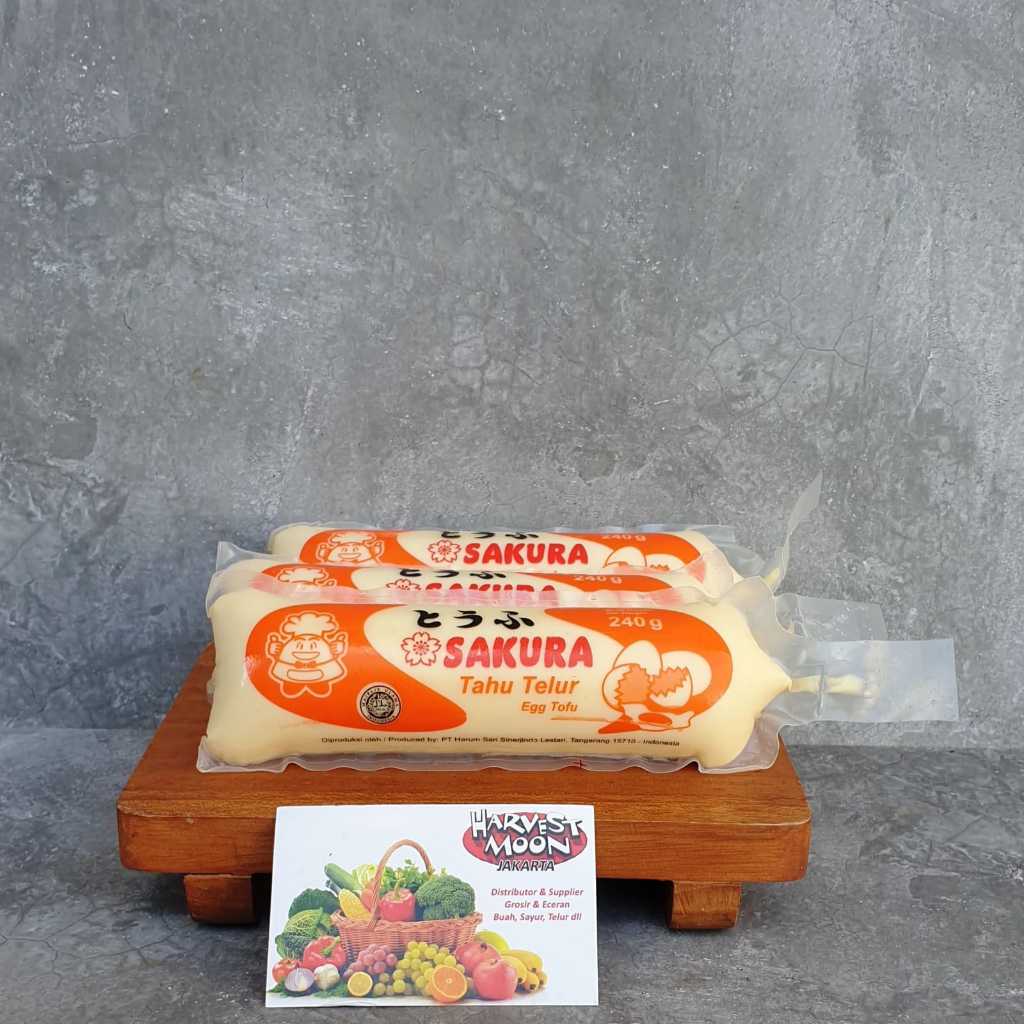 

HarvestMoon Tahu Telur Sakura 240gr