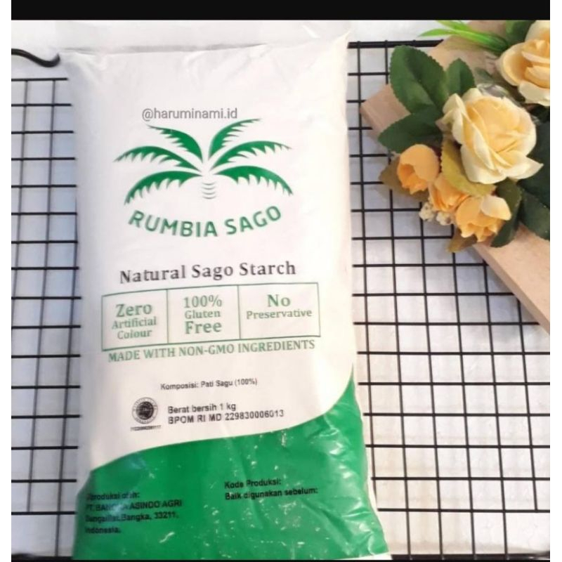 

PROMO Rumbia Sago / SAGO RUMBIA ORI 1KG 1000gram SAGU RUMBIA