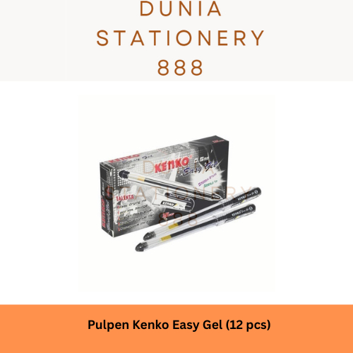 

Pen Kenko Easy Gel 0,5mm GEL PEN KENKO EAS GEL - 12 PCS (1 LUSIN)