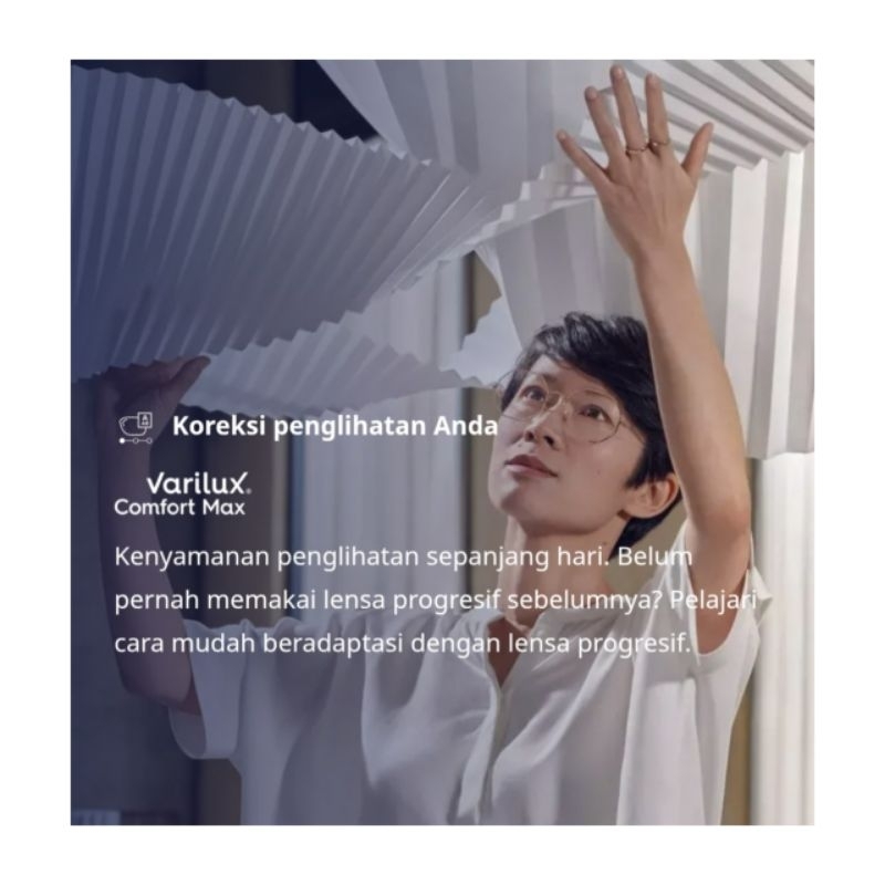 Lensa Kacamata Progresif Essilor Varilux Comfort Max Clear