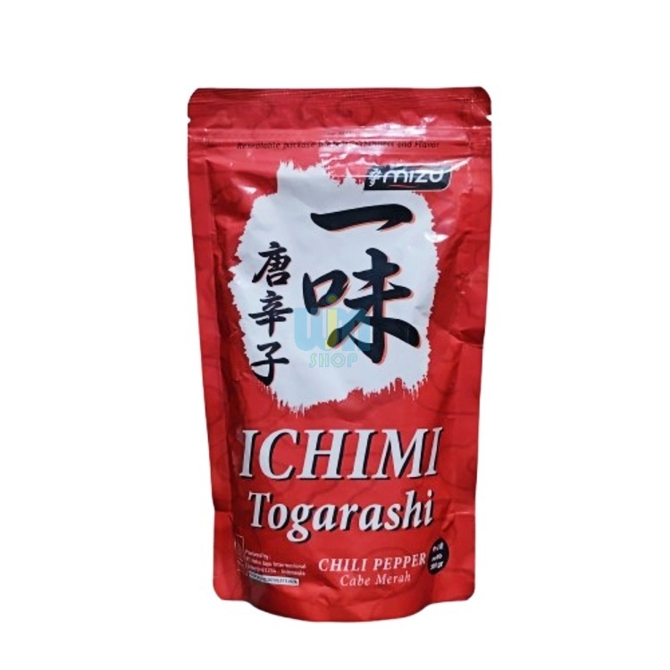 

Cabe Bubuk Untuk Sushi 300 gr Mizu Ichimi Togarashi