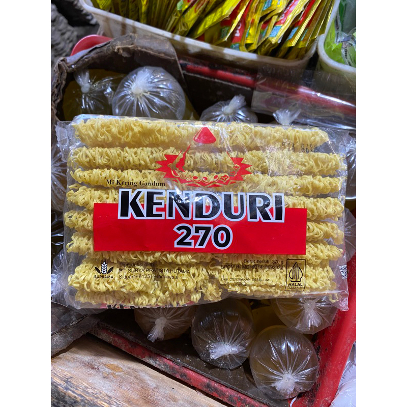 

Mie Kenduri 270 | Mi Kering Gandum