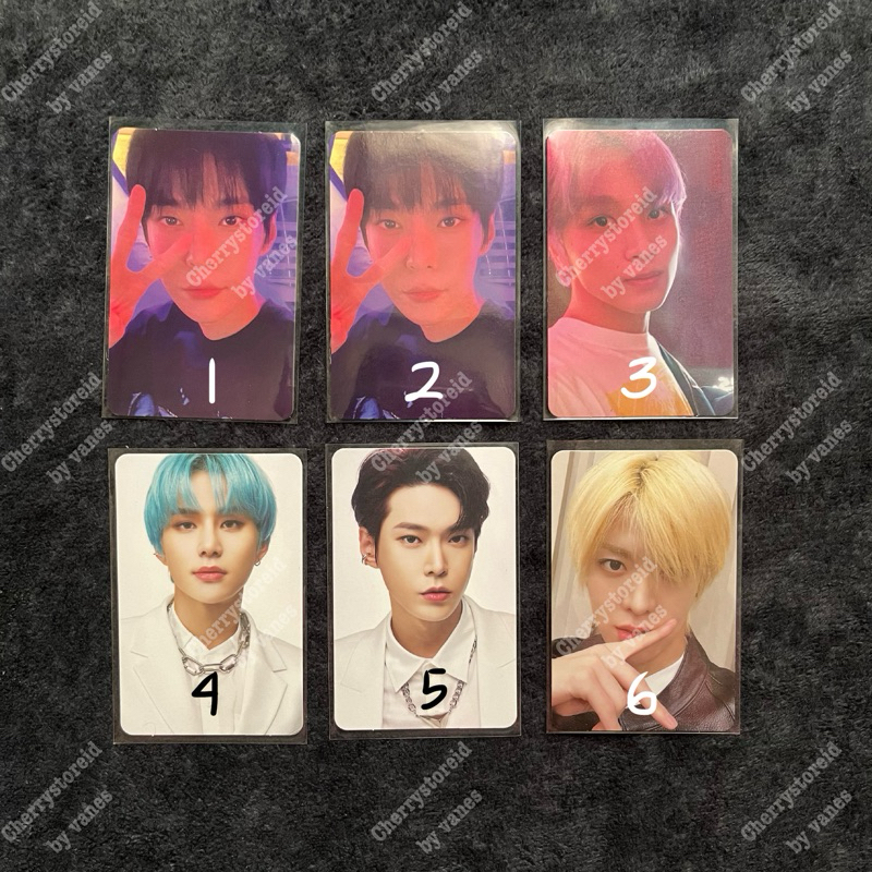 PC PHOTOCARD NCT 127 THE LINK+ FORTUNE CARD DOYOUNG HAECHAN YUTA JUNGWOO
