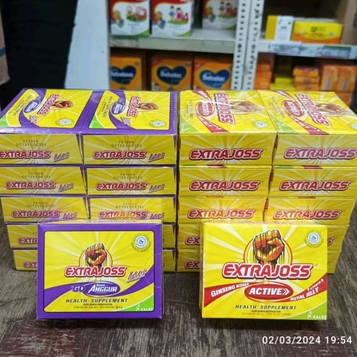 

EXTRAJOSS & & - Memelihara Stamina Tubuh
