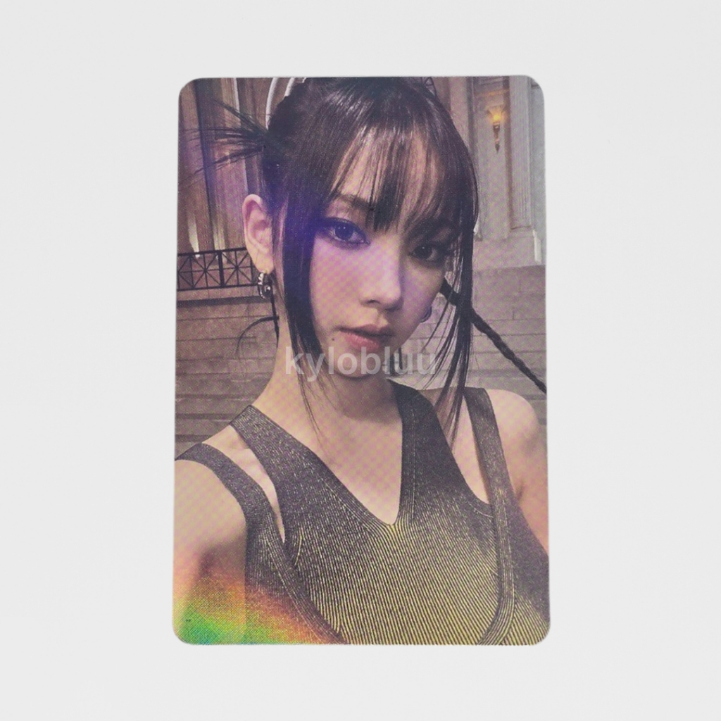 [READY] PHOTOCARD PC OFFICIAL AESPA GOT THE BEAT KARINA POB PRE ORDER BENEFIT STAMP ON IT ALADIN