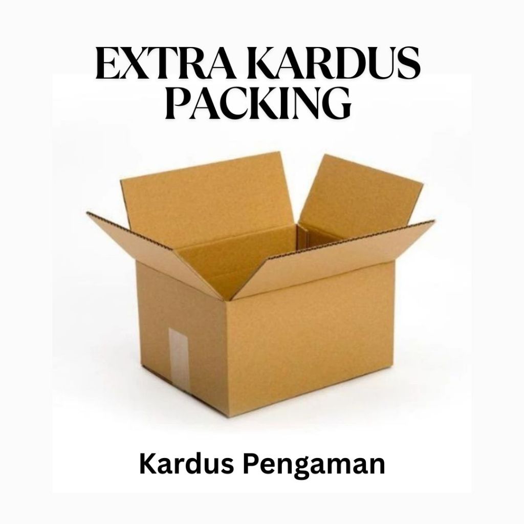 

Packing Kardus Tebal Extra /Box/ Tambahan Packing Dus/Pengaman Paket
