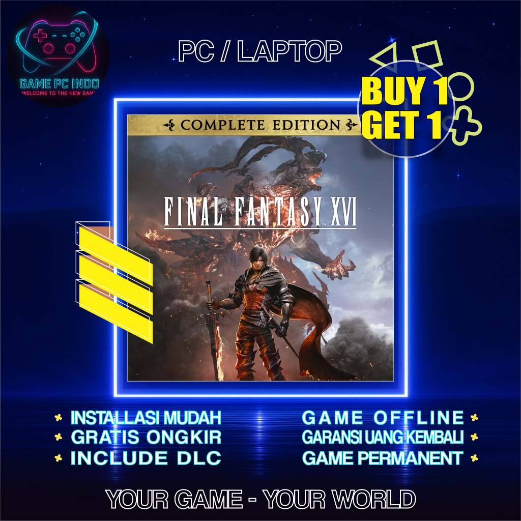 Final Fantasy XVI PC / Game Final Fantasy XVI PC - Laptop