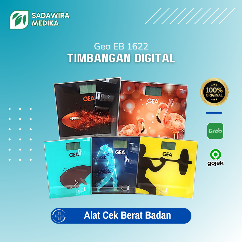 GEA Medical | Timbangan Badan Digital EB 1622 | Timbangan Digital GEA / Timbangan Badan Digital