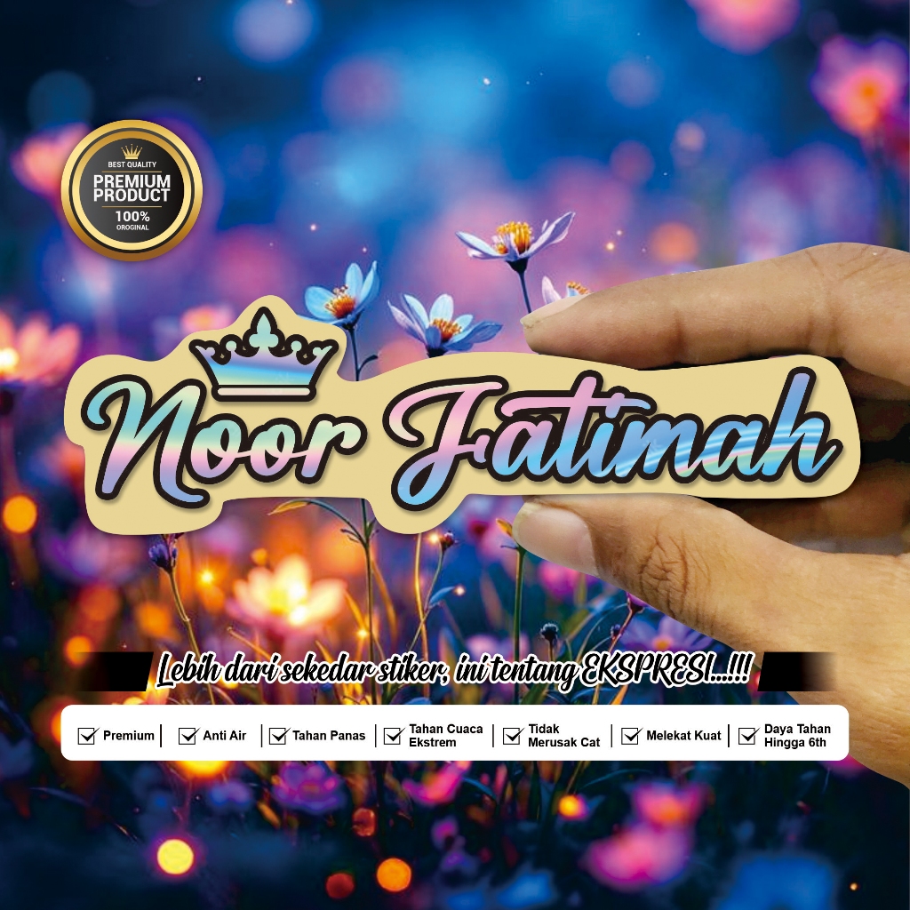 

Custom Nama Stiker Cutting Outline | Pilih Warna & Ukuran | Tahan Lama