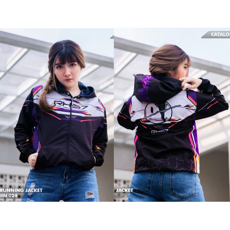 Jaket Racing Hell.Jaket Running  Untuk pria dan Wanita