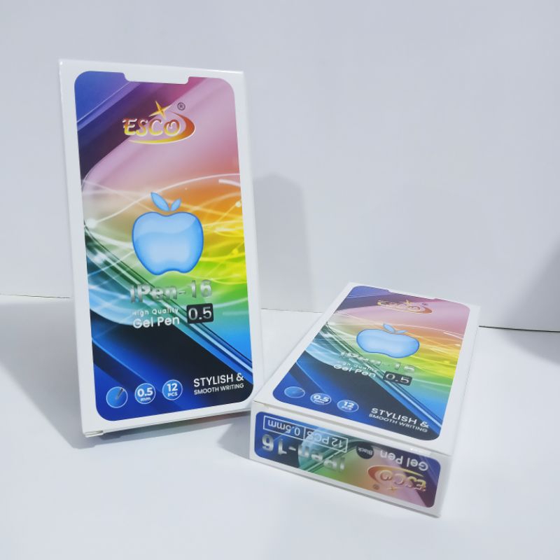 

ESCO Pulpen Esco Ipen-16 0,5mm 12 Pcs Stationery Stylish & Modern untuk Perlengkapan Sekolah