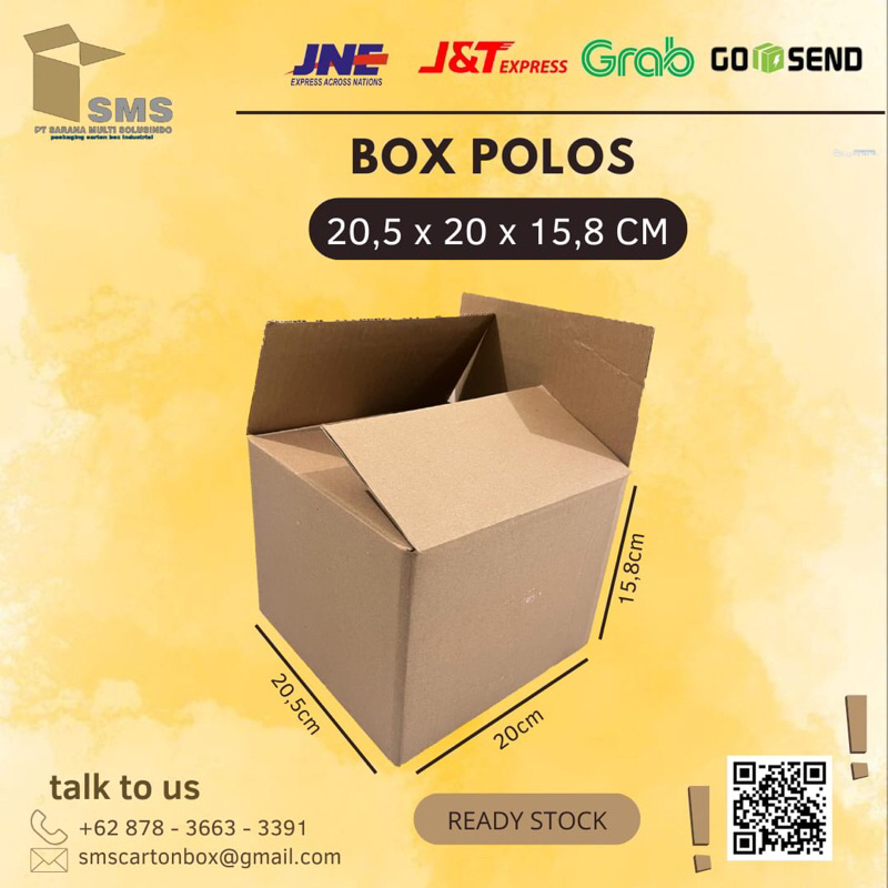

KARDUS/CARTON BOX UK 20,5x20x15,8 CM