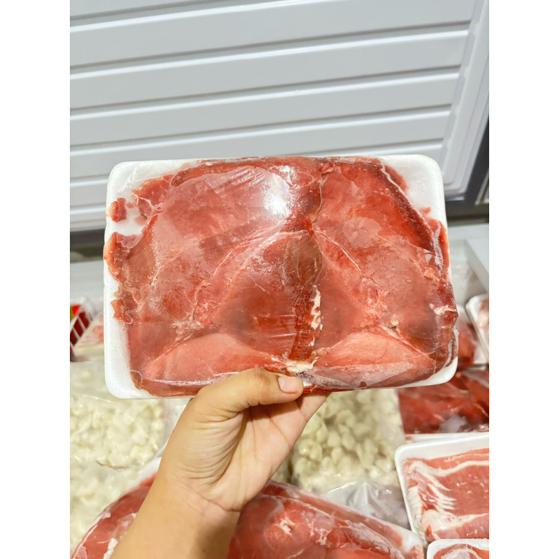 

beef slice sirloin rendah lemak 500 gr