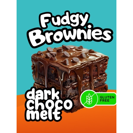 

Fudgy Brownies Dark Choco-Melt Gluten Free by Mister Bron