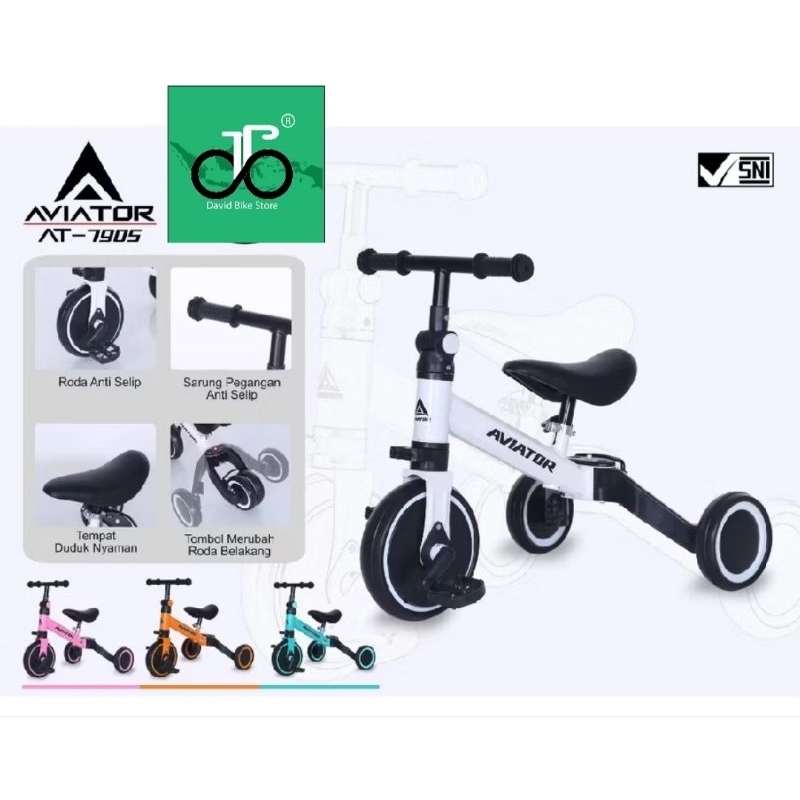 Balancing Bike sepeda anak Aviator AT-7905 (AT7905)