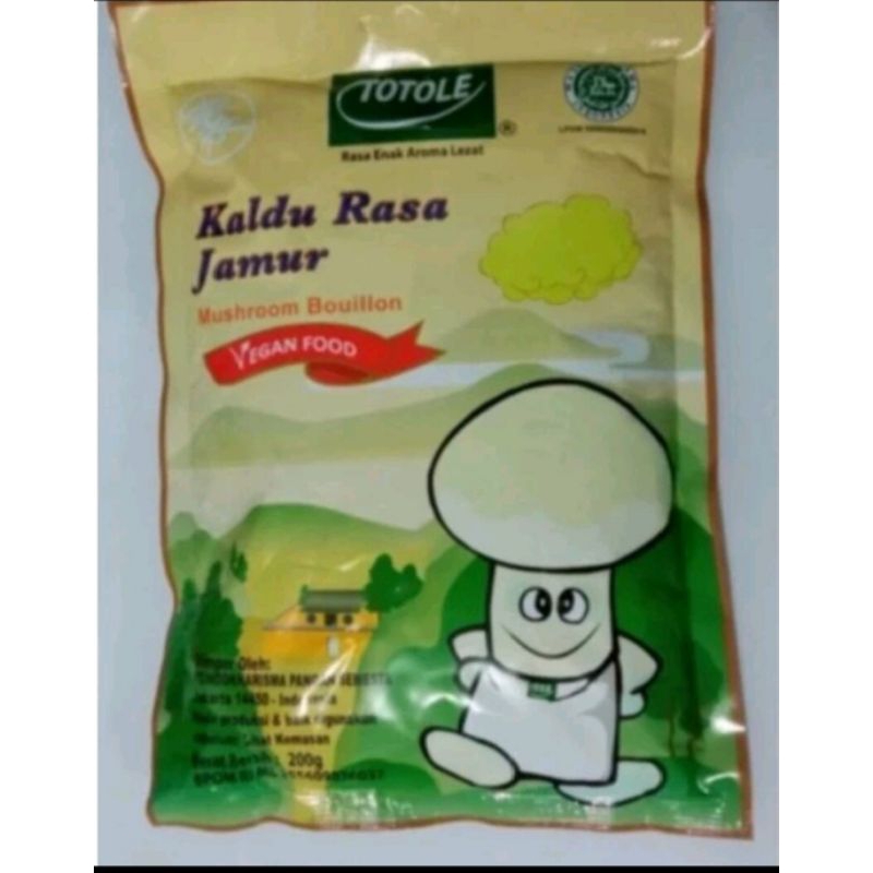 

totole kaldu jamur 200 gr 200 gram