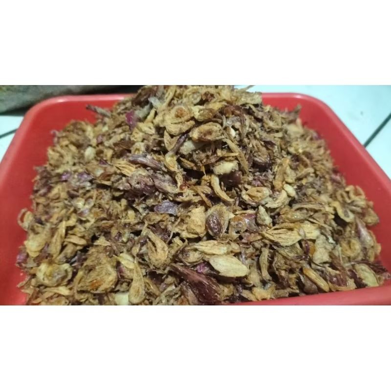 

bawang goreng tepung original Tampa campuran 1kg siap saji
