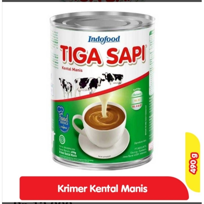 Krimer kental manis cap TIGA SAPI 490g