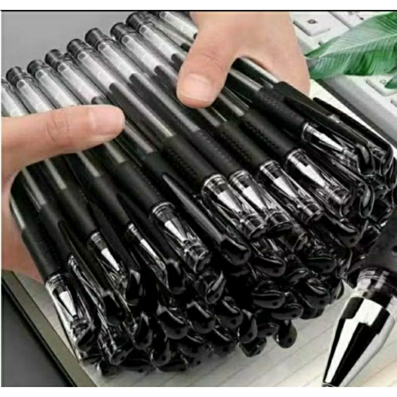 

Pena Pulpen Unik Pen 0.5 0,5 0 5 Warna Ulir Murah Ballpoint Hitam Semi Gel Tinta Hitam Tint pilot standart pull ball point poin Alat Tulis ATK Write Writing Tool Tools Tulis Menulis