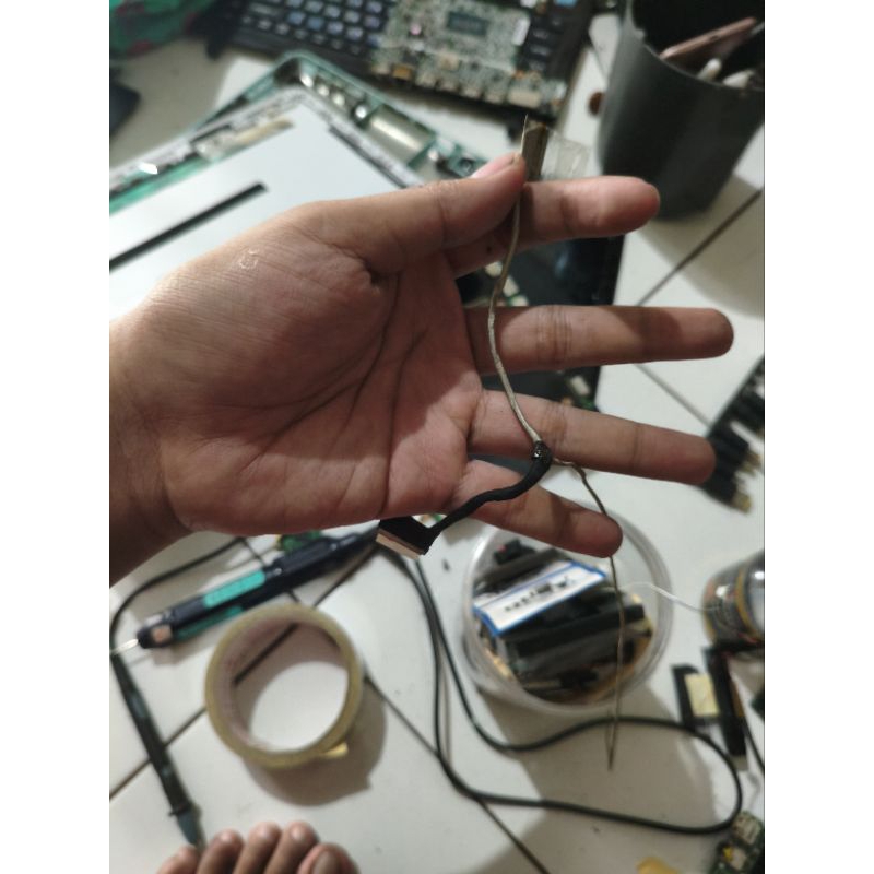 fleksibel lcd laptop asus x441n x441m x441s x441u x441b ori