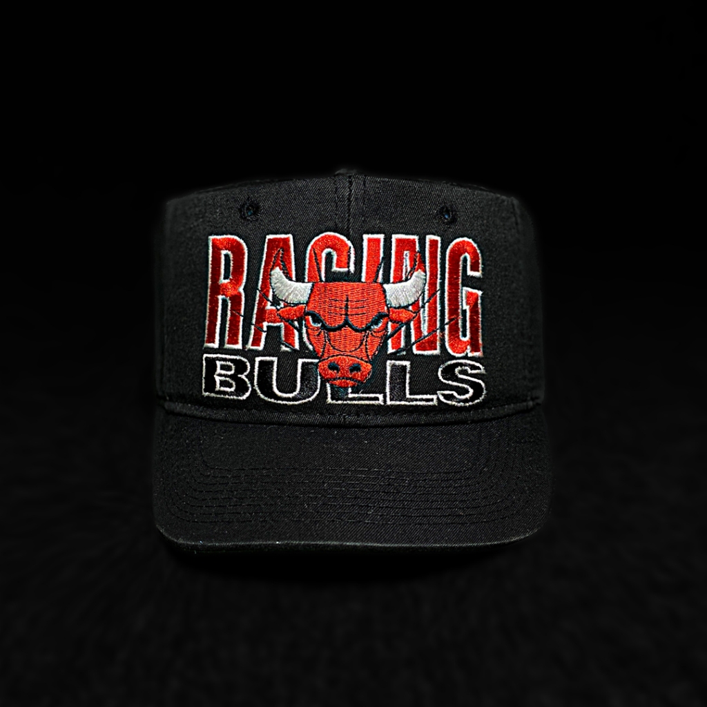 TOPI VINTAGE SNAP HAT - 90’s BULLS RACING *by AJD YOUNGAN