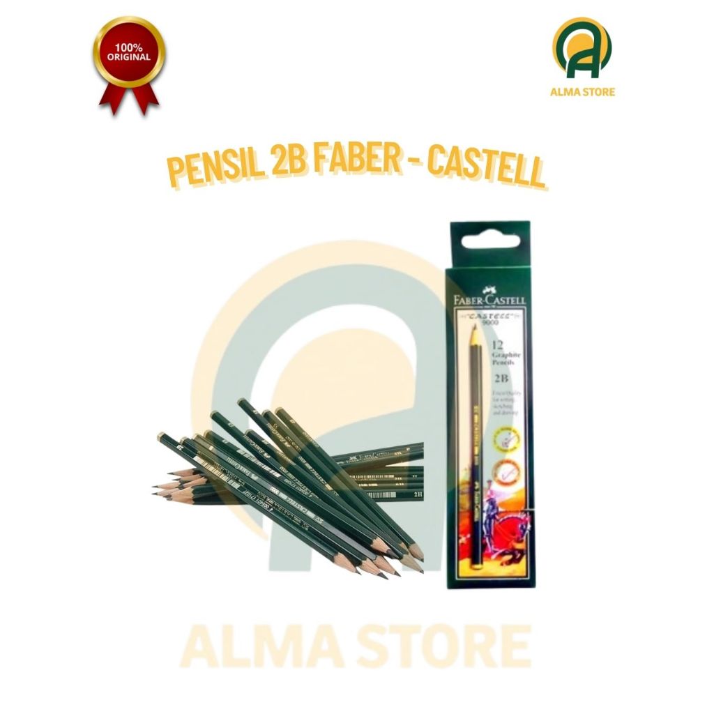 

Pensil 2B Faber - Castell