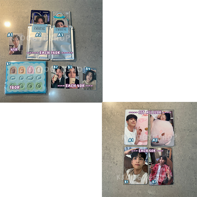 [READY STOCK] DAY6 Wonpil Dowoon Sungjin MD Merch Official Photocard PC POB LIGHTBAND custom set MD 