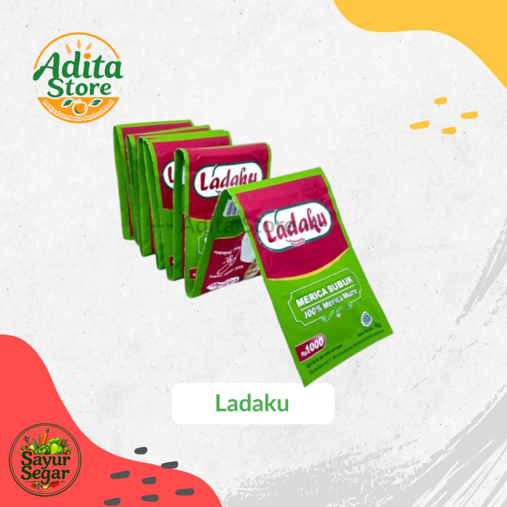 

LADAKU 100% MERICA ASLI KEMASAN SACHET 3 GRAM
