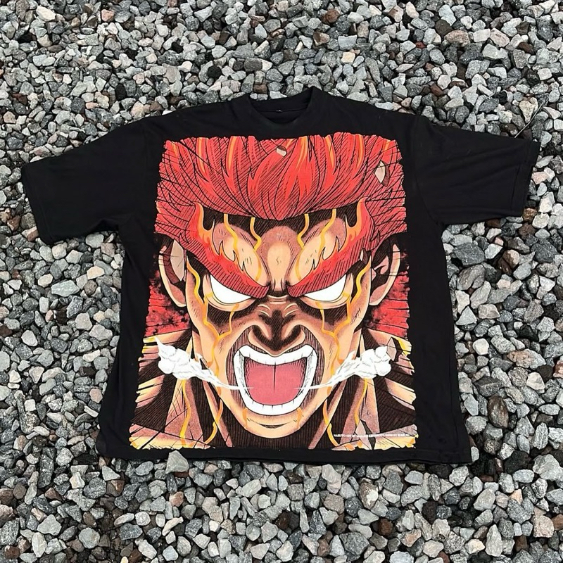 kaos Bootleg Anime Guy Sensei vs Uchiha Madara by Subil.id