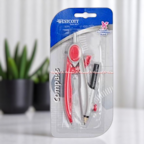 

Westcott School Product Compass Alat Jangka Dengan Pensil Nyaman Ringan Mudah Digunakan
