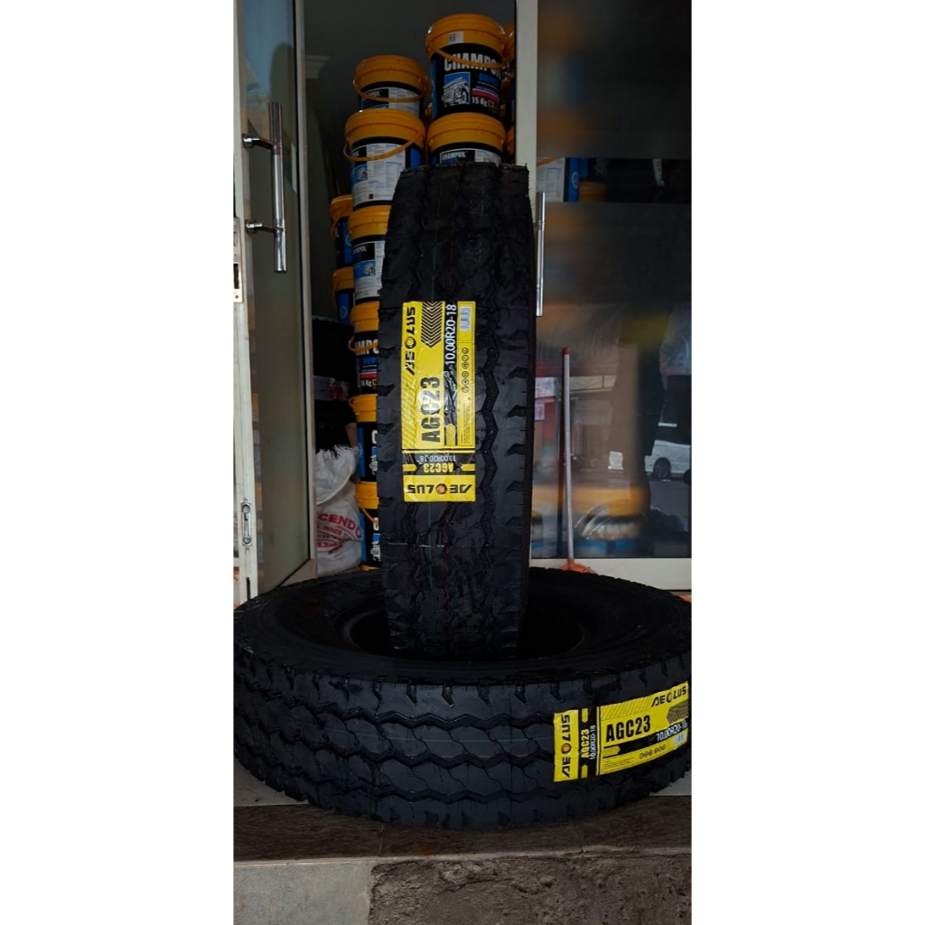 BAN KAWAT AEOLUS 1000 R 20 AGC 23, 18 PR SUDAH SET