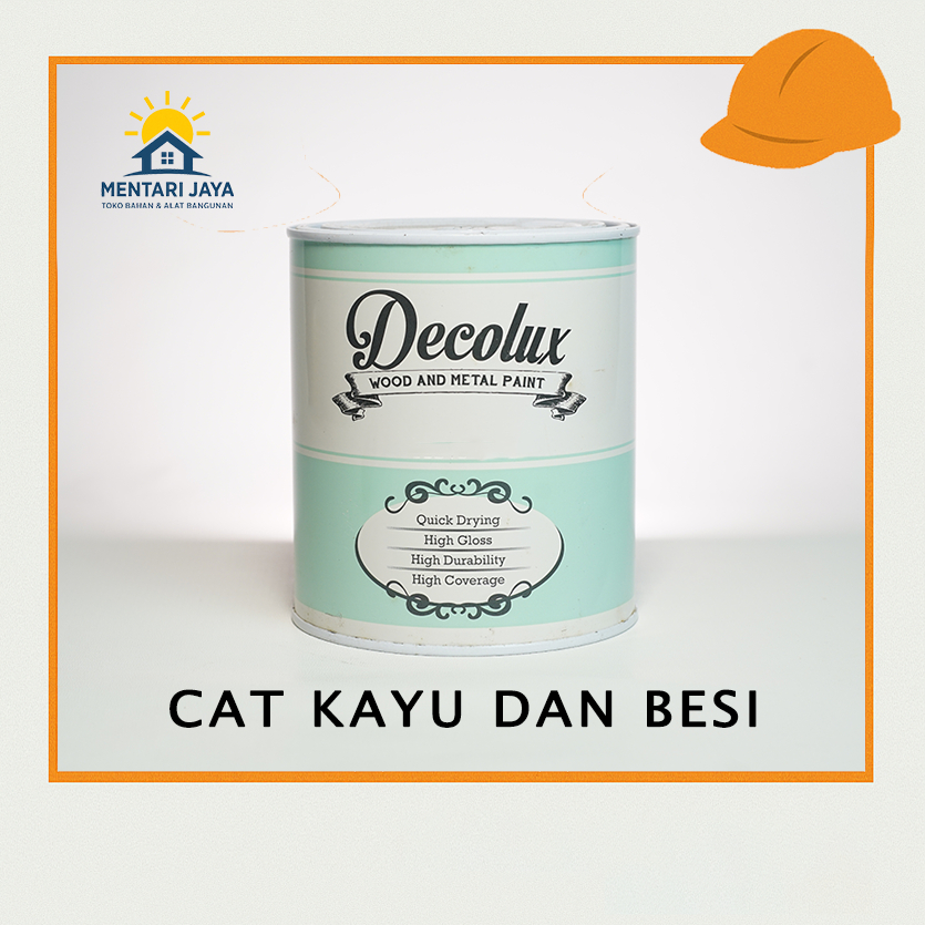 Cat Minyak Decolux 1kg – Cat Kayu & Besi Tahan Lama, Warna Mengkilap
