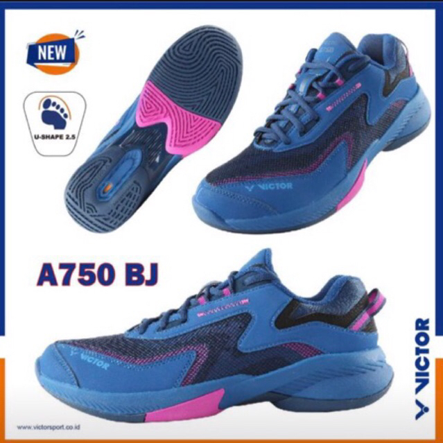 Sepatu Badminton Victor A750 BJ / A 750 BJ