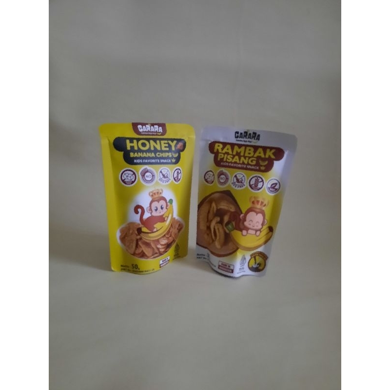 

CARARA 50 gr rambak pisang/honey banana chips